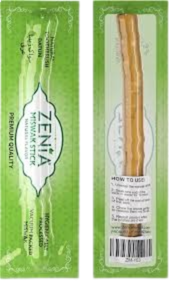 Natural Miswak Toothbrush Sticks